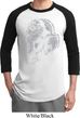 Mens Yoga Shirt BIG Ganesha Profile Raglan Tee T-Shirt