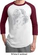Mens Yoga Shirt BIG Ganesha Profile Raglan Tee T-Shirt