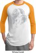 Mens Yoga Shirt BIG Ganesha Profile Raglan Tee T-Shirt