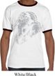 Mens Yoga Shirt BIG Ganesha Profile Ringer Tee T-Shirt