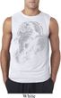 Mens Yoga Shirt BIG Ganesha Profile Sleeveless Tee T-Shirt