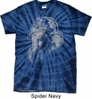 Mens Yoga Shirt BIG Ganesha Profile Spider Tie Dye Tee T-shirt