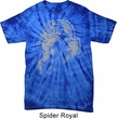 Mens Yoga Shirt BIG Ganesha Profile Spider Tie Dye Tee T-shirt