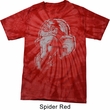 Mens Yoga Shirt BIG Ganesha Profile Spider Tie Dye Tee T-shirt