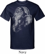 Mens Yoga Shirt BIG Ganesha Profile Tall Tee T-Shirt