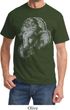 Mens Yoga Shirt BIG Ganesha Profile Tee T-Shirt