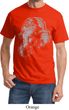 Mens Yoga Shirt BIG Ganesha Profile Tee T-Shirt
