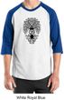 Mens Yoga Shirt Black Bodhi Tree Raglan Tee T-Shirt