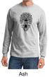 Mens Yoga Shirt Black Bodhi Tree Long Sleeve Tee T-Shirt