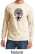 Mens Yoga Shirt Black Bodhi Tree Long Sleeve Tee T-Shirt