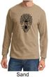 Mens Yoga Shirt Black Bodhi Tree Long Sleeve Tee T-Shirt