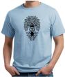 Mens Yoga Shirt Black Bodhi Tree Organic Tee T-Shirt