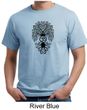 Mens Yoga Shirt Black Bodhi Tree Organic Tee T-Shirt