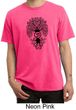 Mens Yoga Shirt Black Bodhi Tree Pigment Dyed Tee T-Shirt