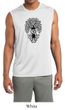 Mens Yoga Shirt Black Bodhi Tree Sleeveless Moisture Wicking Tee