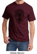 Mens Yoga Shirt Black Bodhi Tree Tee T-Shirt