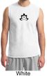 Mens Yoga Shirt Black Namaste Lotus Muscle Tee T-Shirt