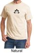 Mens Yoga Shirt Black Namaste Lotus Tee T-Shirt