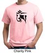 Mens Yoga Shirt Black Tibetan Om Organic Shirt