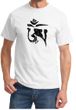 Mens Yoga Shirt Black Tibetan Om Tee T-shirt