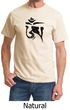 Mens Yoga Shirt Black Tibetan Om Tee T-shirt