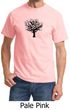 Mens Yoga Shirt Black Tree of Life Tee T-shirt