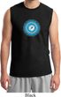 Mens Yoga Shirt Blue Vishuddha Muscle Tee T-Shirt
