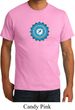 Mens Yoga Shirt Blue Vishuddha Organic Tee T-Shirt