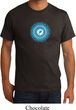 Mens Yoga Shirt Blue Vishuddha Organic Tee T-Shirt