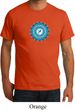 Mens Yoga Shirt Blue Vishuddha Organic Tee T-Shirt