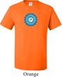 Mens Yoga Shirt Blue Vishuddha Tall Tee T-Shirt