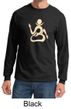 Mens Yoga Shirt Body OM Long Sleeve Tee T-shirt
