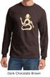 Mens Yoga Shirt Body OM Long Sleeve Tee T-shirt