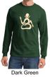 Mens Yoga Shirt Body OM Long Sleeve Tee T-shirt