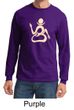Mens Yoga Shirt Body OM Long Sleeve Tee T-shirt