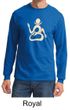 Mens Yoga Shirt Body OM Long Sleeve Tee T-shirt