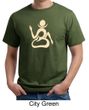 Mens Yoga Shirt Body OM Organic Tee T-shirt