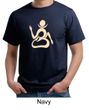 Mens Yoga Shirt Body OM Organic Tee T-shirt