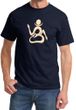 Mens Yoga Shirt Body OM Tee T-Shirt