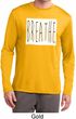 Mens Yoga Shirt Breathe Dry Wicking Long Sleeve