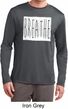 Mens Yoga Shirt Breathe Dry Wicking Long Sleeve