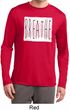 Mens Yoga Shirt Breathe Dry Wicking Long Sleeve