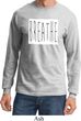 Mens Yoga Shirt Breathe Long Sleeve Tee T-Shirt