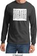 Mens Yoga Shirt Breathe Long Sleeve Tee T-Shirt