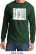 Mens Yoga Shirt Breathe Long Sleeve Tee T-Shirt