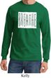 Mens Yoga Shirt Breathe Long Sleeve Tee T-Shirt