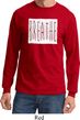 Mens Yoga Shirt Breathe Long Sleeve Tee T-Shirt