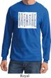 Mens Yoga Shirt Breathe Long Sleeve Tee T-Shirt