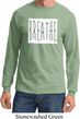 Mens Yoga Shirt Breathe Long Sleeve Tee T-Shirt