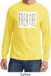 Mens Yoga Shirt Breathe Long Sleeve Tee T-Shirt